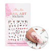 Adhesivos para uñas con motivos de hojas F785 de MollyNails