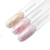 Milk rubber base with gold flakes Flakes Rubber Base Milk&Gold; MollyLac HEMA/Di-HEMA Free 10 grams