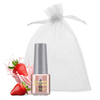 Occasional cuticle and nail oil with Strawberry Shake fragrance, with a 5 ml sachet