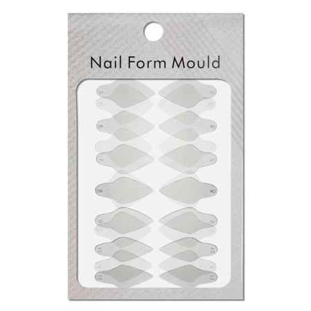 Selbstklebende Silikonformen für Dual Form, kurze Spitze ST012-4 MollyLac, 24 Stück