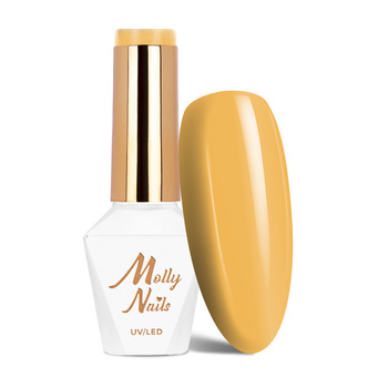 Esmalte híbrido MollyNails Energize South Bay sin HEMA ni Di-HEMA, 8 g, n.º 494