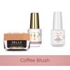MollyNails PRO MATCH SYSTEM 2+1 Coffee Blush: 2 geles de construcción + Doctor Top 15 g