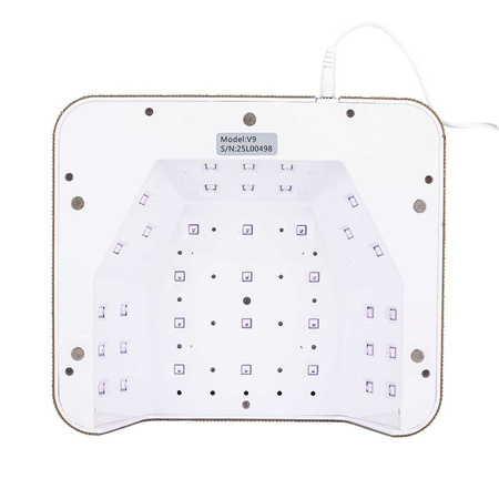 Lámpara UV/LED para uñas de 36 W MollyNails para esmaltes híbridos, geles y acrilogel con circonitas V9