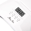 Molly Nails 48W UV/LED Nail Lamp for hybrid nail polish, gels, and acrylic gels—white SUN 1S PRO with a 3m cable
