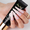 Akrylożel Polygel żel budujący do przedłużania AcrylGel MollyNails HEMA/Di-HEMA Free Pink Sparkle 30 ml