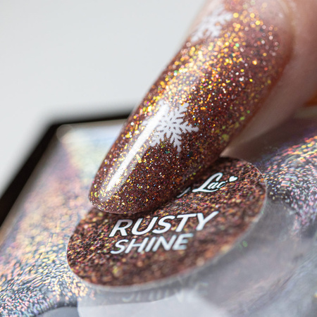 Gel para uñas Shine on you Rusty Shine de MollyLac, sin HEMA ni Di-HEMA, 15 g