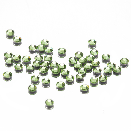 Cristales para uñas SS5 Peridot, aprox. 50 unidades