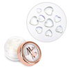 Adornos para uñas en forma de corazón 3D MollyNails n.º 1, 40 unidades