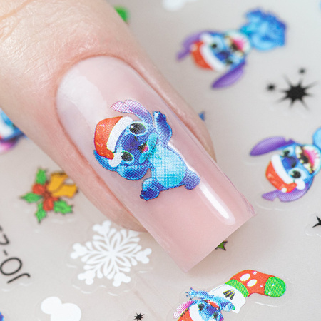 MollyNails JO-2583 Christmas self-adhesive nail stickers