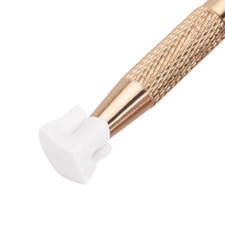 Тримач для губок для омбре MollyNails, 12,2 см, золотистий
