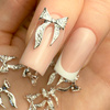 Decorazioni per unghie a forma di fiocco 3D MollyNails n. 1, 10 pezzi
