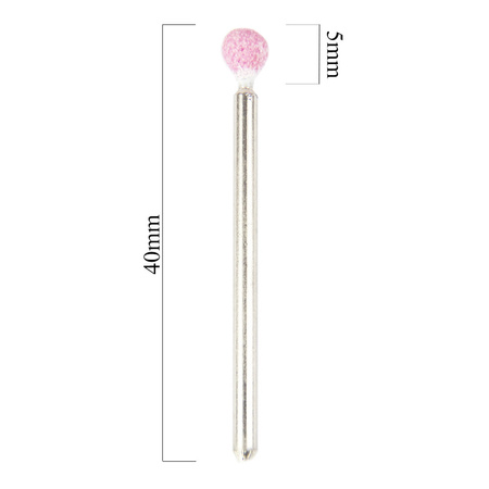 Stone ball cutter, pink, No. 4