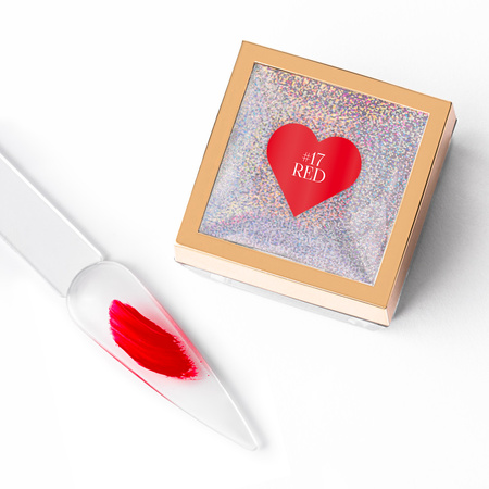 Pasta para decoraciones Nail Art ProArt Paste MollyNails Rojo sin HEMA/Di-HEMA 5 g