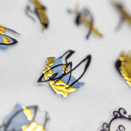 Self-adhesive nail stickers, designs TH-1115