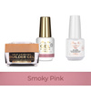 MollyNails PRO MATCH SYSTEM 2+1 Smoky Pink 2 builder gels + Doctor Top 15g