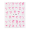 Adhesivos para uñas 5D autoadhesivos con lazos rosas SD-2159 MollyNails