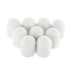 Cappucci per pedicure 7 mm, grana 120, 10 pezzi, Fabric Podo AlleMed, bianco
