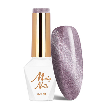 Magnetischer Hybridlack mit Cat-Eye-Effekt Cat Eye Womanity Steel MollyNails HEMA/Di-HEMA-frei 8 g Nr. 448
