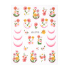 Adhesivos para uñas con motivos florales JO-2715