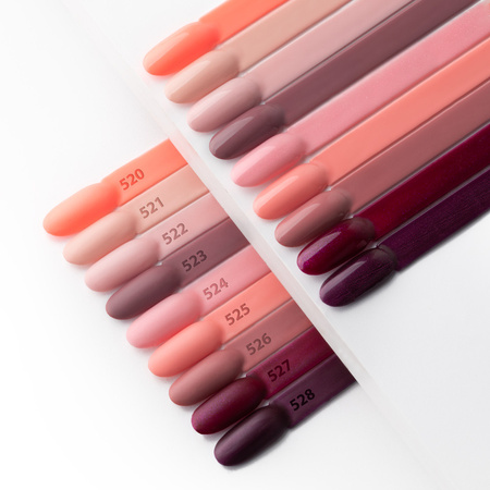 Lakier hybrydowy MollyNails I'm Nudelover Lipgloss HEMA/Di-HEMA Free 8g Nr 527