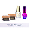 MollyNails PRO MATCH SYSTEM 3+1 White Whisper: 3 gel modellanti + Doctor Top 10 g