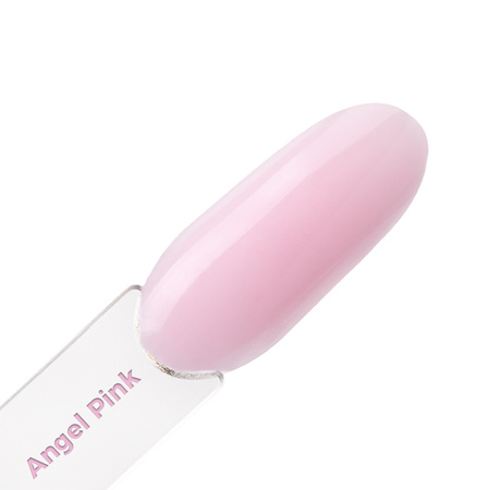 Gel de construcción denso y duro Jelly Builder Gel de MollyNails, color Angel Pink, sin HEMA ni Di-HEMA, 50 g