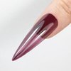 Top colorido sin necesidad de limpiar Crystal Glass MollyNails Purple Plum sin HEMA ni Di-HEMA, 10 g