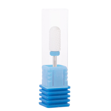 Fresa in ceramica per la rimozione di materiale, tipo barrel ball, 3/32", media