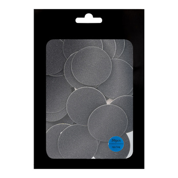 Abrasive caps, replaceable discs, 240 grit, for PodoDisk, size XL, 35 mm, 50 pcs.