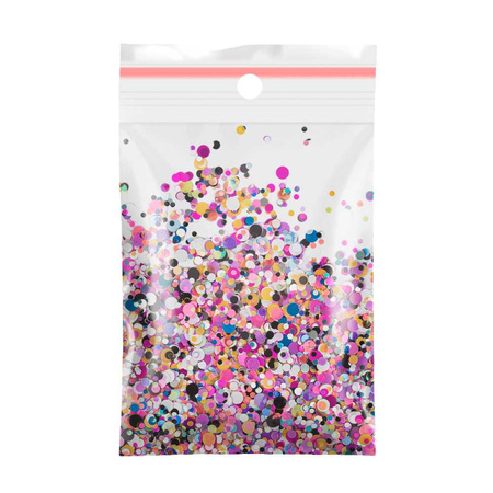Pop-Up! Freckles Confetti Drops Dots Circles Princess Nails for nail decoration No. 5 20g