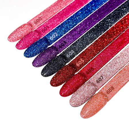 Esmalte híbrido MollyNails Duo Flashing Lights Devil’s Night sin HEMA ni Di-HEMA, 8 g, n.º 604