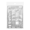 Placa con motivos para sellos plus-082