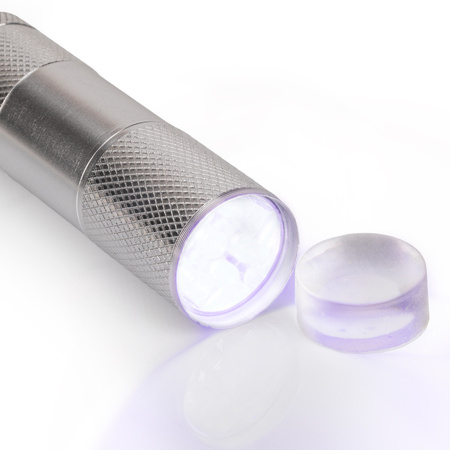 Mini linterna LED/UV de 9 W para uñas con sello para estampado