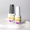 Base adhesiva para pegar pegatinas STICKease glue MollyNails by Laskovska, sin HEMA ni Di-HEMA, 15 g