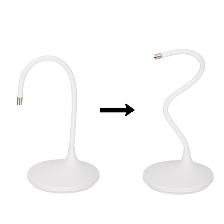 Lampe à ongles LED 3 W MollyNails pour vernis hybrides, gels et acrylogels, sans fil, blanche, modèle U2