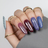 Esmalte híbrido MollyNails Flashing Lights Demode sin HEMA ni Di-HEMA, 8 g, n.º 560