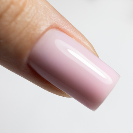 Base in gomma per unghie flessibili, manicure e pedicure, per decorazioni S.O.S. Antidotum Pro Salon MollyNails Cotton Candy 15 g