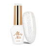 MollyNails Winter Crystalize Morning Light HEMA/Di-HEMA-freier Hybridlack 8 g Nr. 220
