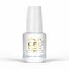 Aufbaugel in der Flasche mit Pinsel „Gel in Bottle“ von MollyNails Pro Salon White Whisper, HEMA/Di-HEMA-frei, 15 g
