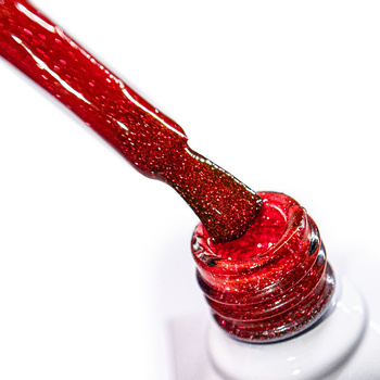 Smalto ibrido MollyNails Flashing Lights Neon Queen of Love senza HEMA/Di-HEMA 8 g n. 645