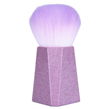 Pinsel für Puder und Staub mit glitzerndem Griff