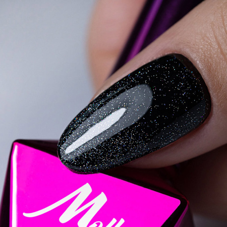 Top coat LED/UV senza risciacquo con glitter MollyNails Sparkle Top Star 10 g