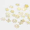 Decorazioni per unghie Snowflakes: fiocchi di neve natalizi in vasetto