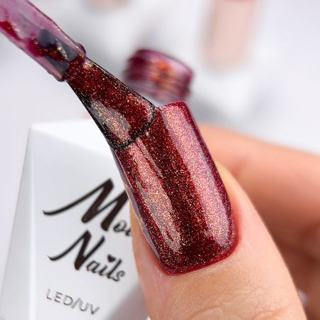 La Vie en Rouge No. 323 Glow & Passion MollyNails LED/UV Gel Polish, HEMA/Di-HEMA Free, 8g