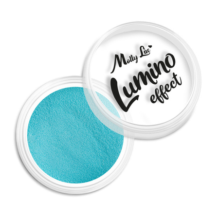 Polvere per unghie che si illumina al buio MollyLac Lumino Effect n. 8