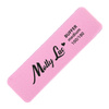 Doppelseitige Polierscheibe „Buffer mini“ – breit, Medium 100/180, rosa, MollyLac, 5 Stück