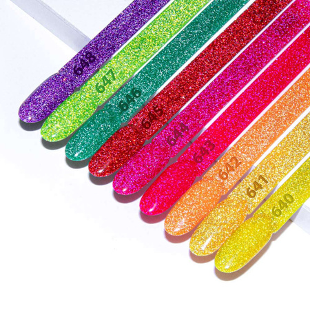 Vernis hybride MollyNails Flashing Lights Neon Wow Girl ! Sans HEMA/Di-HEMA 8 g N° 643