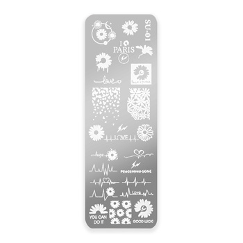 Plate for stamps with patterns SU-01