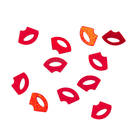 Decorazione per unghie "Labbra rosse" MollyNails 2 g