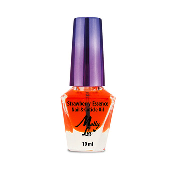 Huile pour cuticules et ongles Strawberry Essence MollyLac 10 ml